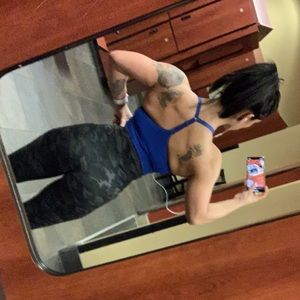 Fabletics camp leggings